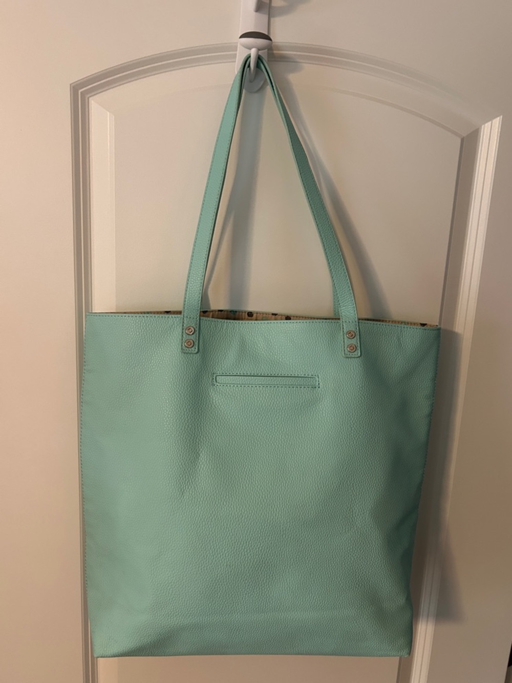 Thirty-one  Aqua Pebbled Tote Purse